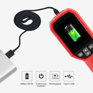 กล้องถ่ายภาพความร้อน UTi712S ความละเอียดอินฟราเรด แบบพกพา รองรับ 5 ภาษา IP54 ชาร์จซ้ำได้ รองรับ MicroSD 32GB - Product Image 3