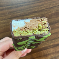 Hicey, crème glacée au chocolat de Dubaï de haute qualité, vente en gros, meilleure qualité, crème glacée molle de style Dubaï