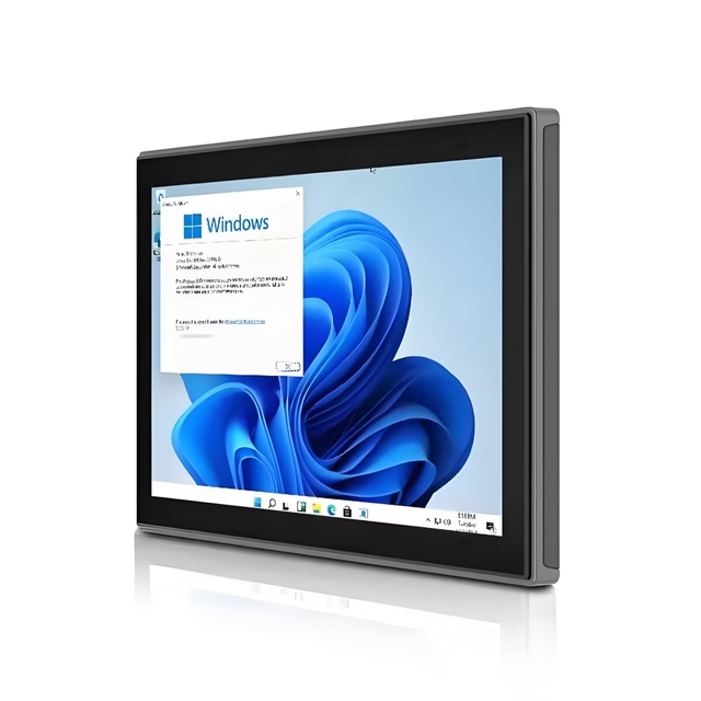 Industrial 15" Inch Touch Screen All-in-One Panel PC 10-Point Capacitive Touch Aluminum Alloy Multi-OS (Linux/Windows) Wide Temp