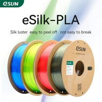 Filament PLA ESUN ESILK 1,75 mm 1 kg/bobine, aspect soie, pour imprimantes 3D FDM, vente en gros
