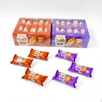 Galletas Saludables de Fibra Integral, Crujientes, Tipo Crackers, Fabricante OEM