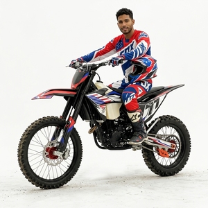 Motocicleta de Gasolina GX-JAX-NB300, 4 Tiempos, SOHC, Refrigerada por Agua, Monocilíndrica, Arranque Rojo, Motocross - Product Image 1