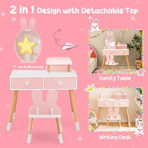 Entrega Rápida, Espejo Cosmético <span class=keywords><strong>para</strong></span> Bebés, Silla Rosa <span class=keywords><strong>para</strong></span> Dormitorio, <span class=keywords><strong>Tocador</strong></span> <span class=keywords><strong>de</strong></span> Madera <span class=keywords><strong>para</strong></span> Niños, Mesa <span class=keywords><strong>de</strong></span> <span class=keywords><strong>Maquillaje</strong></span> Clásica <span class=keywords><strong>para</strong></span> <span class=keywords><strong>Niñas</strong></span> - Product Image 5