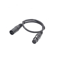 Câble de microphone XLR à faible bruit, fabrication chinoise OEM