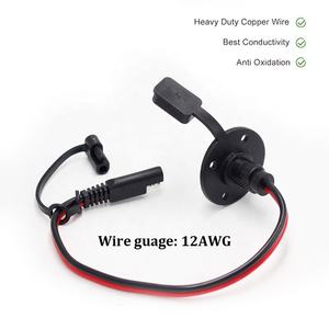 Wetterfestes SAE-Schnellanschluss-Solarpanel-Unterputz-Adapterst ecker kabel 2-poliger Stecker/Buchse - Product Image 4