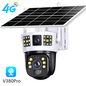 Cámara de Vigilancia Solar V380Pro 4G, Monitoreo Exterior Panorámico de 360° con Almacenamiento en la Nube y Función de Alarma - Product Image 1