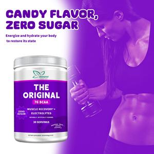 Polvere di Aminoacidi a Catena Ramificata (<span class=keywords><strong>BCAA</strong></span>) all'Ingrosso, Integratore Energetico Pre-Allenamento per Recupero Muscolare e Crescita Magra - Product Image 5