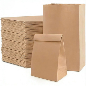 Sacchetto di Carta Kraft Vuoto con Fondo <span class=keywords><strong>Piatto</strong></span> Personalizzato per Confezionamento Alimentare di Caffè in Polvere, Tè, Frutta Secca - Product Image 2