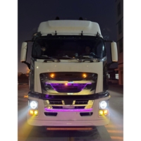 Feux de pare-chocs avant à LED, clignotants ambre et feux antibrouillard d'angle compatibles avec ISUZU Giga, Forward, DECA, FTR, FSR, GXZ 360