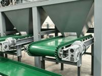 Système de Dosage Dynamique Automatique Multi-Compartiments à Bande Transporteuse avec Emballage Auxiliaire pour Matériaux en Papier et Plastique