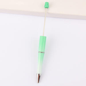 Nuevo bolígrafo promocional de papelería de colores mezclados, plástico DIY personalizado para bolígrafos con cuentas para regalos de fiesta - Product Image 6