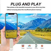 Memoria USB 2 en 1, Unidad Flash USB Metálica 2.0 3.0 con Logotipo Personalizado, Memoria USB C con 8GB 16GB 32GB 64GB 256GB 512GB 1TB