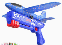 Jouet d'extérieur pour enfants en mousse éjection avion planeur avion pistolet lanceur en plastique Durable