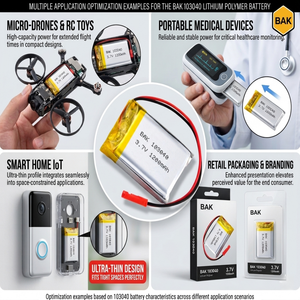 Preço de Fábrica no Atacado: Bateria de Polímero de Lítio (Li-ion) 3.7V 4.2V, Modelos 103450, 103040, 902030, Células <span class=keywords><strong>Lipo</strong></span> de 60mAh a 10000mAh, Direto da China - Product Image 2