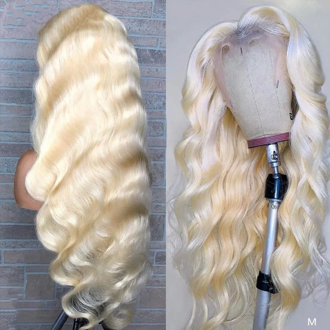 Fabriek Groothandel Menselijk Maagdelijke Indische Braziliaanse Haar 613 Blond 13X4 Transparant Kant Voor Pruik Deals