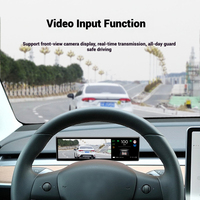 Pantalla HUD de 8.8 Pulgadas para Automóvil, para Tesla Model Y/3, Accesorios de Tablero con Pantalla Táctil Linux y Bluetooth