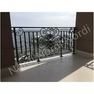 Nordi tùy chỉnh rèn sắt lan can hiện đại sang trọng cổ kim loại tay vịn cho ngôi nhà và biệt thự làm bằng hợp kim nhôm - Product Image 3