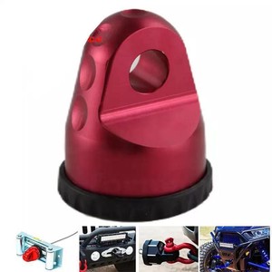 ตะขอเกี่ยวอลูมิเนียม D2604 สีแดง สำหรับตะขอลากรถยูทิลิตี้โพลาริส พร้อมลูกกลิ้งนำทาง 2 รูยึด - Product Image 5