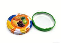 Couvercles en fer blanc de qualité alimentaire, anti-fuite, à sécurité enfant, écologiques, pour bocaux de conserve, taille, couleur et motif personnalisables