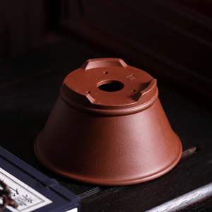 Maceta de Bonsái de Arcilla Morada, Boca Redonda Clásica, Forma Tradicional, Hecha con Arcilla Jiangpo - Product Image 4