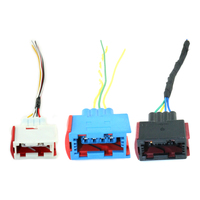 Conectores de Cable Eléctricos Automotrices Circulares Personalizados para Panel de Batería de Coche DJ7041F-3.5-21 Solenoide, Kit PCB Macho para Audi Hilux