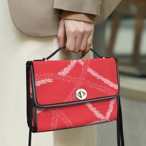 Producto Popular, bolso de moda Vintage, Pua, flor masculina, personalización personalizada, bolso de sillín de cuero para mujer - Product Image 5