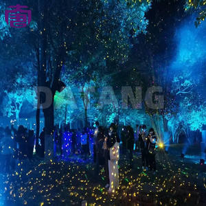 Ip65 Rated Dyed <b>Tree</b> <b>Lights</b> Led Decorative Lighting <b>For</b> <b>Outdoor</b> Parks, Gardens, <b>Christmas</b>, And Festival Events - Product Image 6