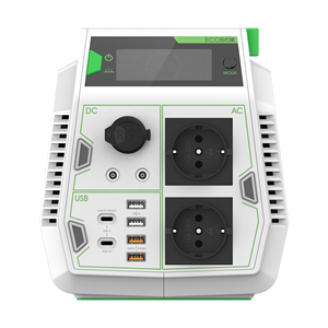 Générateur solaire 500W, batterie, station d'alimentation portable d'urgence pour la maison et l'extérieur avec charge sans fil - Product Image 3