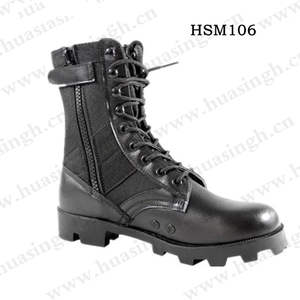 ZH, Venta Directa de Fábrica, Botas Tácticas Altama con Cremallera Lateral, Fuerte Agarre, Botas de Senderismo para Exteriores y Selva con Orificios de Ventilación HSM106 - Product Image 4