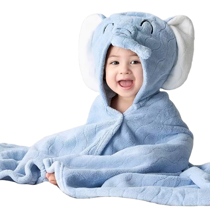 Baby Bath Towel for Boys or