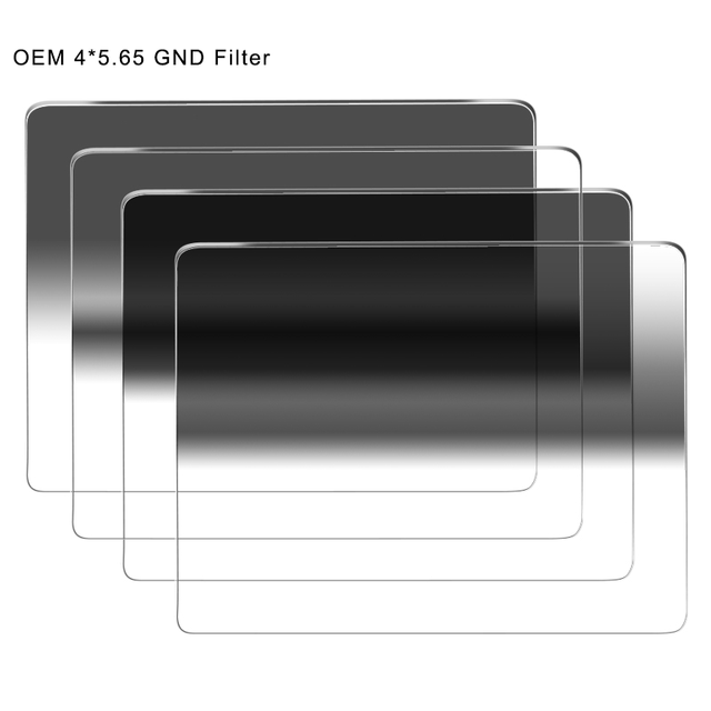 Factory OEM 100*150mm 4 X 5.65\" Square Graduated Neutral Density Filter GND Filter 0.9 1.2 Camera Glass Filter