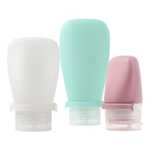 TSA Approved Travel Essentials Size <b>Bottle</b> Easy to <b>Squeeze</b> Leakproof Silicone Toiletry Containers for Shampoo and Conditioner - Product Image 2