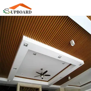 Pannello per soffitti in Pvc Wpc composito in legno per interni Guangdong