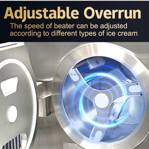 เครื่องทำไอศกรีมเชิงพาณิชย์ Mehen 14 ลิตร แบบแบทช์ฟรีซเซอร์ เครื่องทำไอศกรีมอิตาเลียนแบบแข็ง เครื่องทำโยเกิร์ตแช่แข็ง และเครื่องทำเจลาโต้ Pastorizzatore มีจำหน่าย - Product Image 3