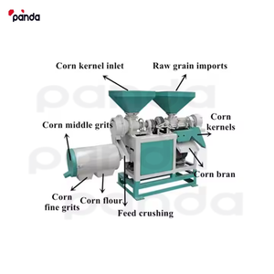 Meilleur vendeur Moulin à maïs utilisé pour moudre le maïs Farine de maïs <span class=keywords><strong>Machine</strong></span> à moudre le maïs automatique - Product Image 6