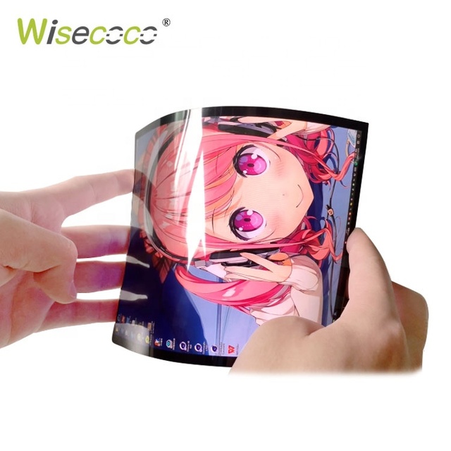 Wholesale 7.8 Inch Flexible Touch Screen Display 1440*1920 IPS LCD Amoled Module Thin Bendable Wearable Touchscreen OLED Display