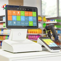 Kit d'écran tactile capacitif interactif flexible Android étanche HMI ATM de 13,3 pouces à haute luminosité et à prix abordable