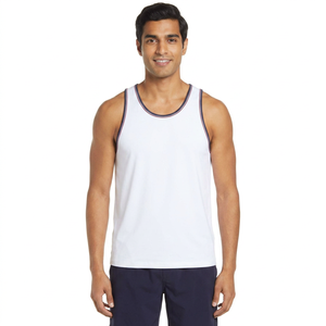 Men's Tank Tops Breathable Plus Size From Pakistan <b>Athletic</b> Sleeveless Shirt for Gym Running Training - Product Image 1