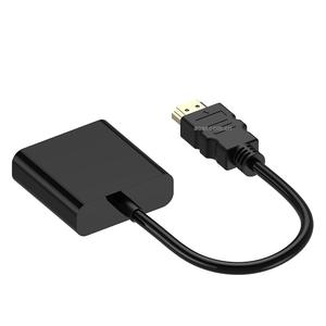 Câble convertisseur <span class=keywords><strong>HDMI</strong></span> mâle vers VGA femelle personnalisé OEM avec <span class=keywords><strong>adaptateur</strong></span> d'alimentation audio pour <span class=keywords><strong>tablette</strong></span> ordinateur portable PC <span class=keywords><strong>TV</strong></span> - Product Image 2