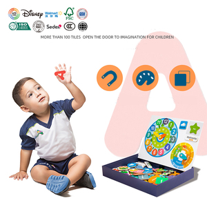 Enfants Intelligence Jouet Dessin Animé Papier <span class=keywords><strong>3D</strong></span> <span class=keywords><strong>Puzzle</strong></span> Magnétique Doux Jouet Papier <span class=keywords><strong>Horloge</strong></span> - Product Image 3