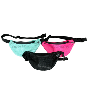 Mochila Enjoybags Sparkling Cheer y riñonera con logotipo alrededor de diamantes de imitación, personalizado cualquier color con cremallera para clubes de porristas - Product Image 5