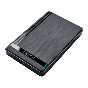 高速USB3.0塑料硬盘驱动器硬盘机箱2.5 "盒式4TB盒外部存储系统，用于2.5英寸SATA硬盘机箱