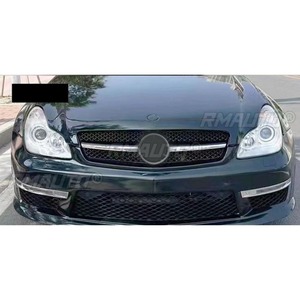 Tiras Decorativas para Parrilla Delantera de Coche, Kit de Carrocería para Parrilla de Carreras, Parrilla Delantera para Mercedes Benz Clase CLS W219 2009-2011 Exterior - Product Image 3