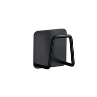 Éponges de cuisine en acier inoxydable 304, porte-éponges d'évier égouttoir, supports de rangement, accessoires auto-adhésifs pour évier de cuisine