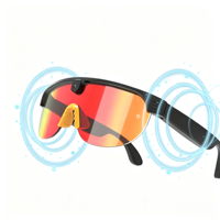 Lunettes Intelligentes Connectées avec Caméra Anti-Tremblement 1080P et Optimisation d'Image IA en un Clic pour la Création de Contenu Cycliste