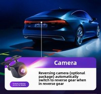 Reproductor de DVD Universal para Auto con Pantalla Táctil HD, Navegación GPS, 6GB+64GB, WiFi, Compatible con Carplay y Conexión Telefónica