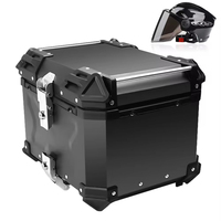 Boîte de rangement supérieure étanche et anti-poussière en alliage d'aluminium 5052 pour moto, coffre arrière, bagages latéraux et boîtes arrière