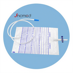 ถุงเก็บปัสสาวะแบบใช้แล้วทิ้งสำหรับผู้ใหญ่ ผลิตจากพีวีซี ปลอดเชื้อ สำหรับใช้ในโรงพยาบาล ได้รับการรับรองมาตรฐาน CE ISO - Product Image 1