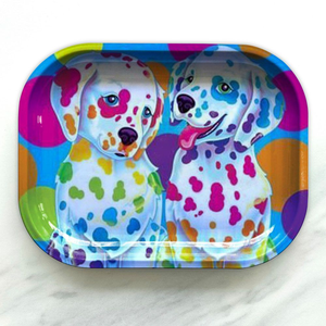 Bandeja de Metal Personalizada - Bandeja Retangular Impressa para Servir Tabaco e Acessórios 14x18cm para Uso Doméstico e em Restaurantes - Product Image 6