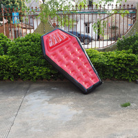 Piscine en forme de cercueil gonflable, personnalisée, pour adultes et enfants, bateau, natation, Halloween,
